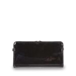 Cartera Mediana Flap 2 en 1 Charol color Negro - Imagen 3
