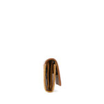 Cartera Flap Mediana Look Tejido Tan - Imagen 2