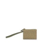 Cartera Chica Flap con Maneral color Verde Olivo