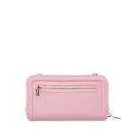 Cartera Grande Cierre Sencillo Doble Función color Rosa - Imagen 3