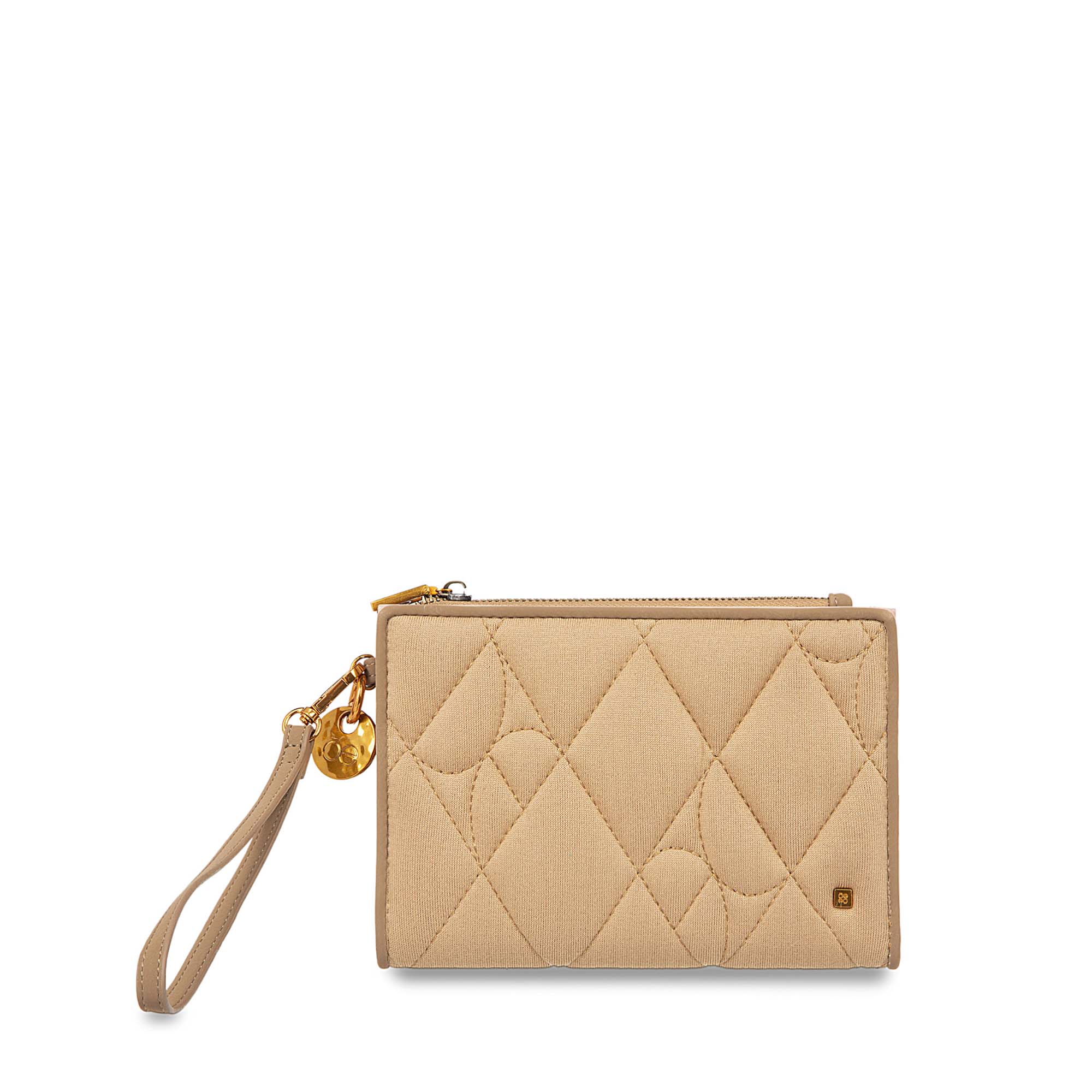 2BICI23463CAM_1 Cartera Flap Maxi Textil con Maneral color Camel - Imagen 1