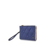 Cartera Flap Maxi Textil con Maneral color Azul Marino - Imagen 5