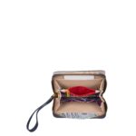 Cartera Mediana en Suede con Maneral color Azul Marino - Imagen 6