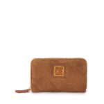 Cartera Mediana Cierre Sencillo Acolchada color Camel