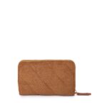 Cartera Mediana Cierre Sencillo Acolchada color Camel - Imagen 3