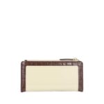 Cartera Grande Flap Charol color Beige - Imagen 3
