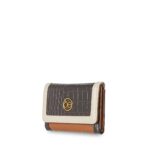 Cartera Mediana Flap Look Animal Skin color Tan - Imagen 5