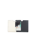 Cartera Flap Cloe Gallery Bitono color Negro-Beige