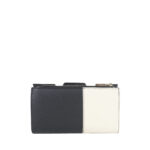 Cartera Flap Cloe Gallery Bitono color Negro-Beige - Imagen 3