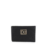 Cartera Flap Material Reciclado color Negro