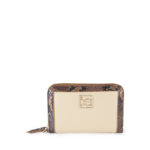 Cartera Mediana Cierre Sencillo con Maneral color Fango