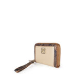 Cartera Mediana Cierre Sencillo con Maneral color Fango - Imagen 5