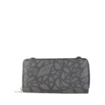 Cartera Grande Cierre Sencillo color Negro