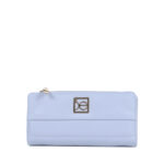 Cartera Grande Flap Acolchada color Azul