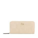 Cartera Grande Cierre Sencillo Look Animal Skin color Camel