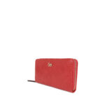 Cartera Grande Cierre Sencillo Look Animal Skin color rojo - Imagen 5