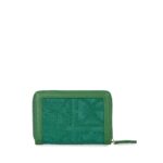 Cartera Mediana Cierre Sencillo Bordada color Verde - Imagen 3