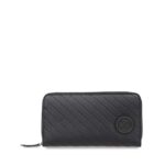 Cartera Grande Cierre Sencillo color Negro