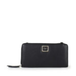 Cartera Grande 2 en 1 Cierre Sencillo color Negro