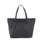 Bolsa Tote Cloe Nylon Suave color Negro