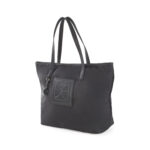 Bolsa Tote Cloe Nylon Suave color Negro - Imagen 5
