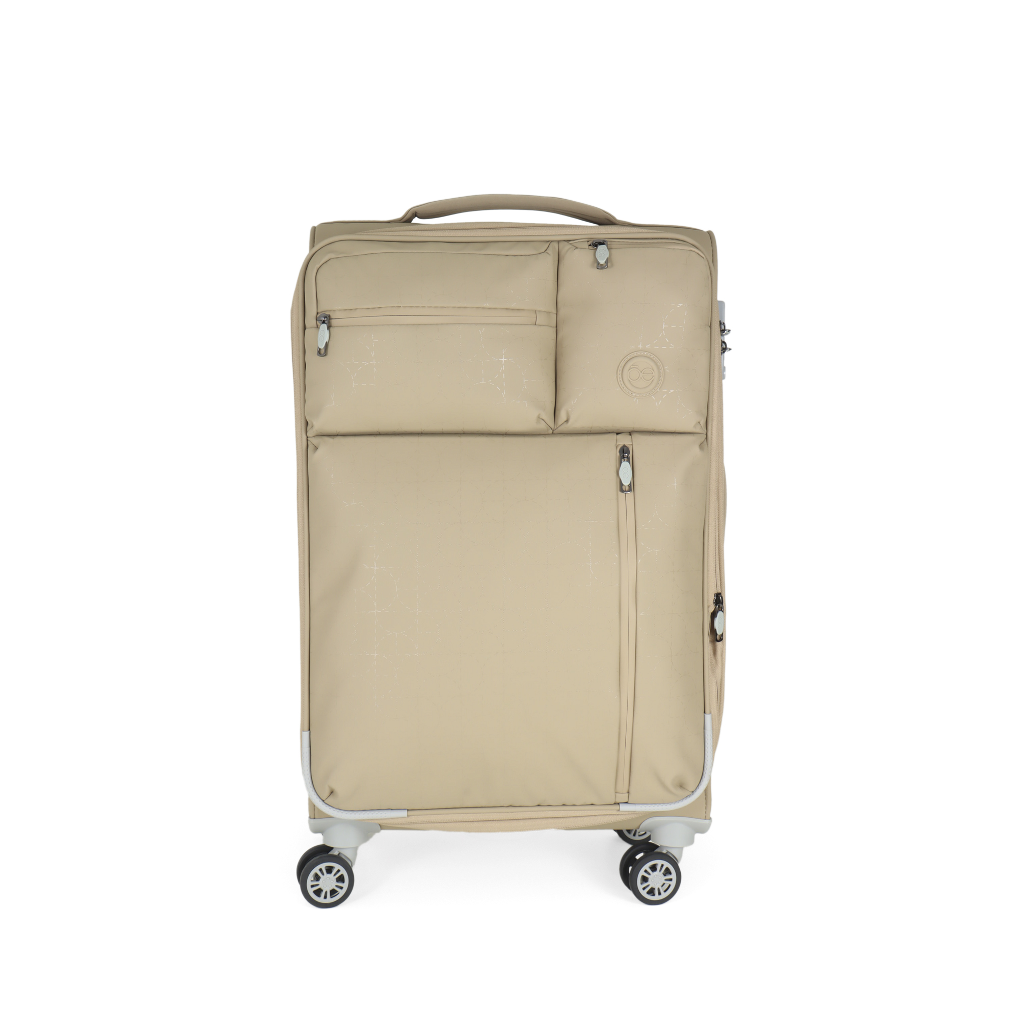 4EP23313FAN24_1.jpg Maleta Mediana 24 plg para Documentar Material Textil Cierres Resistentes al Agua color Fango - Imagen 1