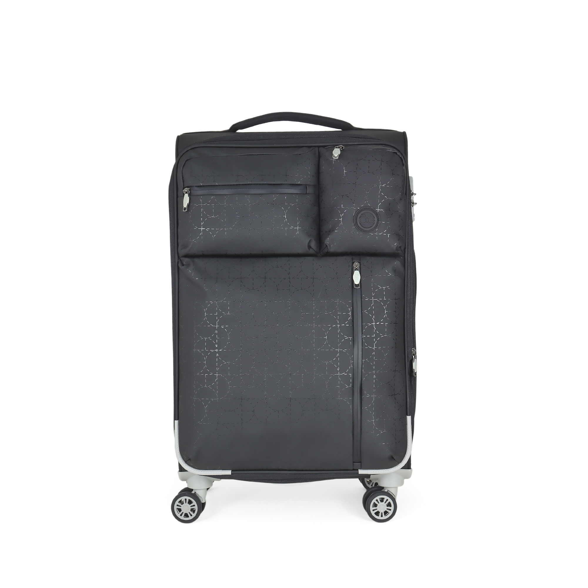 4EP23313NEG24_1.jpg Maleta Mediana 24 plg para Documentar Material Textil Cierres Resistentes al Agua color Negro - Imagen 1