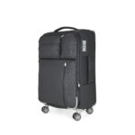 Maleta Mediana 24 plg para Documentar Material Textil Cierres Resistentes al Agua color Negro - Imagen 5