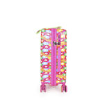 Maleta Chica 20 Plg Oe By Ágatha Ruiz de la Prada Estampado Icónico color Rosa - Imagen 4