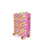Maleta Chica 20 Plg Oe By Ágatha Ruiz de la Prada Estampado Icónico color Rosa - Imagen 5