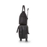 Set de Equipaje 20 Plg y Bolsa Tote de Nylon color Negro - Imagen 4