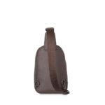 Bolsa Mensajera Piel Genuina para Hombre color Café - Imagen 3