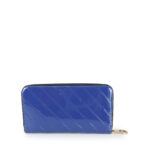 Cartera Grande Cierre Sencillo Charol color Azul Eléctrico - Imagen 3