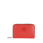 Cartera Mediana Cierre Sencillo color Rojo