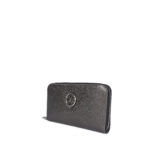 Cartera Grande Cierre Sencillo Acabado Metálico color Inox - Imagen 5