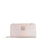 Cartera Grande 2-en-1 Cierre Sencillo color Rosa