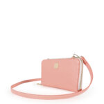 Cartera Grande 2-en-1 Cierre Sencillo color Coral - Imagen 5