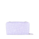 Cartera Grande Cierre Sencillo Doble Función color Lila - Imagen 3