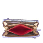 Cartera Grande Cierre Sencillo Doble Función color Lila - Imagen 6