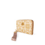 Cartera Mediana Cierre Sencillo con Maneral color Amarillo Ocre - Imagen 5