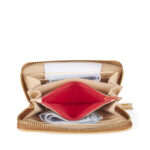 Cartera Mediana Cierre Sencillo con Maneral color Amarillo Ocre - Imagen 6