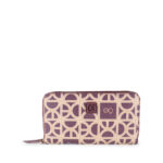 Cartera Grande Cierre Sencillo con Maneral color Rojo Tinto