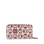 Cartera Grande Cierre Sencillo con Maneral color Rojo Tinto - Imagen 3