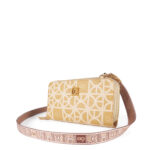 Cartera Grande Doble Cierre con Maneral color Amarillo Ocre - Imagen 5