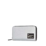 Cartera Grande Cierre Sencillo color Plata - Imagen 5