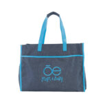 Pañalera Cloe Mom & Baby Tote en color Azul