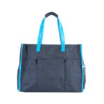 Pañalera Cloe Mom & Baby Tote en color Azul - Imagen 3