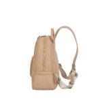 Mochila Mediana de material Tipo Flotter y construcción Suave color Nude - Imagen 2