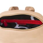 Mochila Mediana de material Tipo Flotter y construcción Suave color Nude - Imagen 6