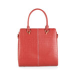 Bolsa Tote Look Glossy color Rojo - Imagen 3